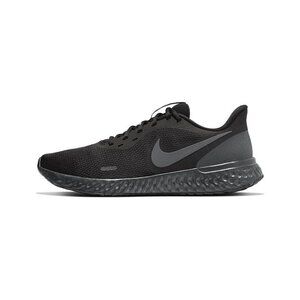 Nike Revolution 5 Running Shoes Men's US 9.5 Black Lace-Up Round Toe BQ3204-001
